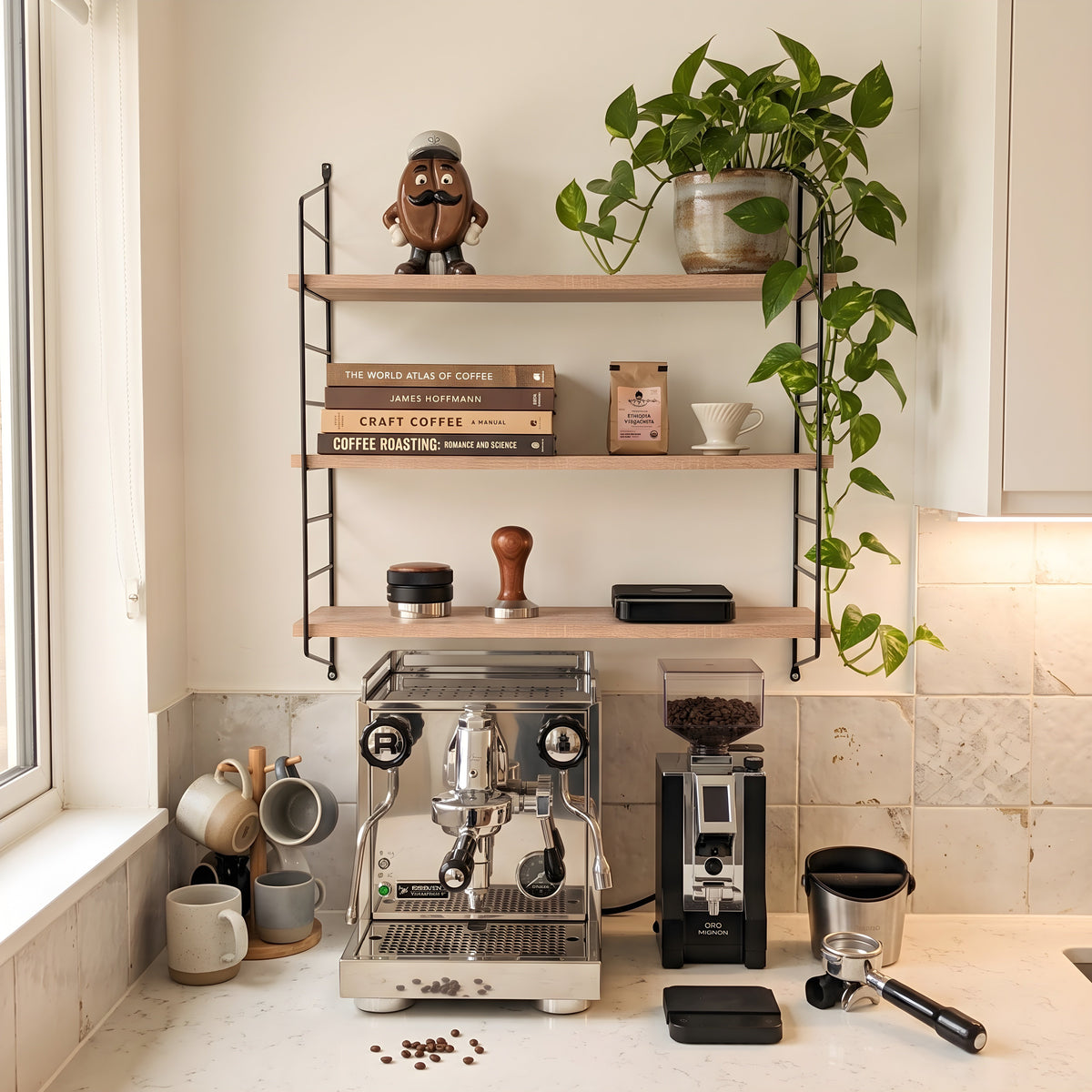 Zynix 3-Tier Wall-Mounted Shelf | Space-Saving Storage for Small Rooms
