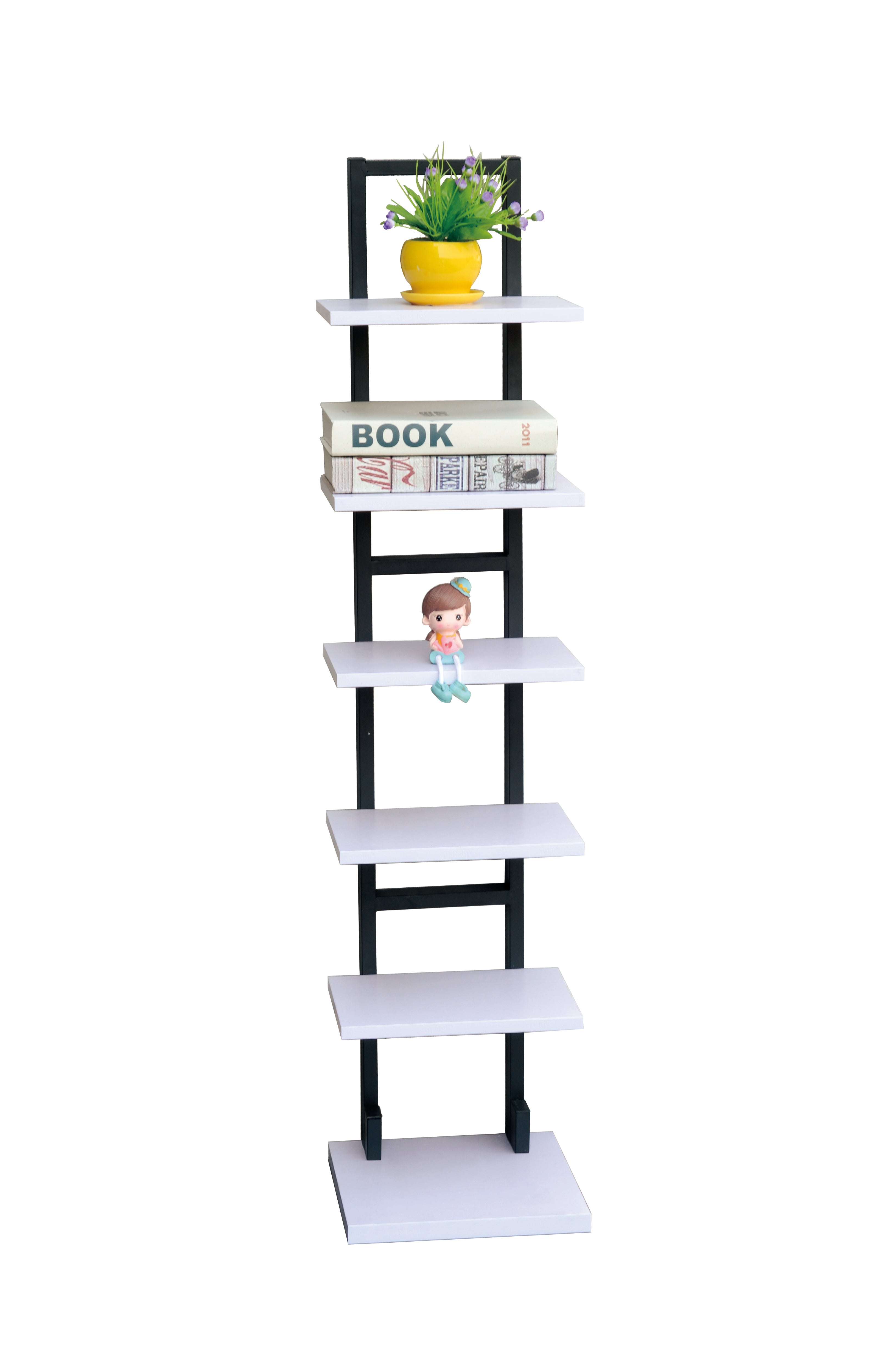 Zynix Modern Standing Shelf – Dual Layout Design
