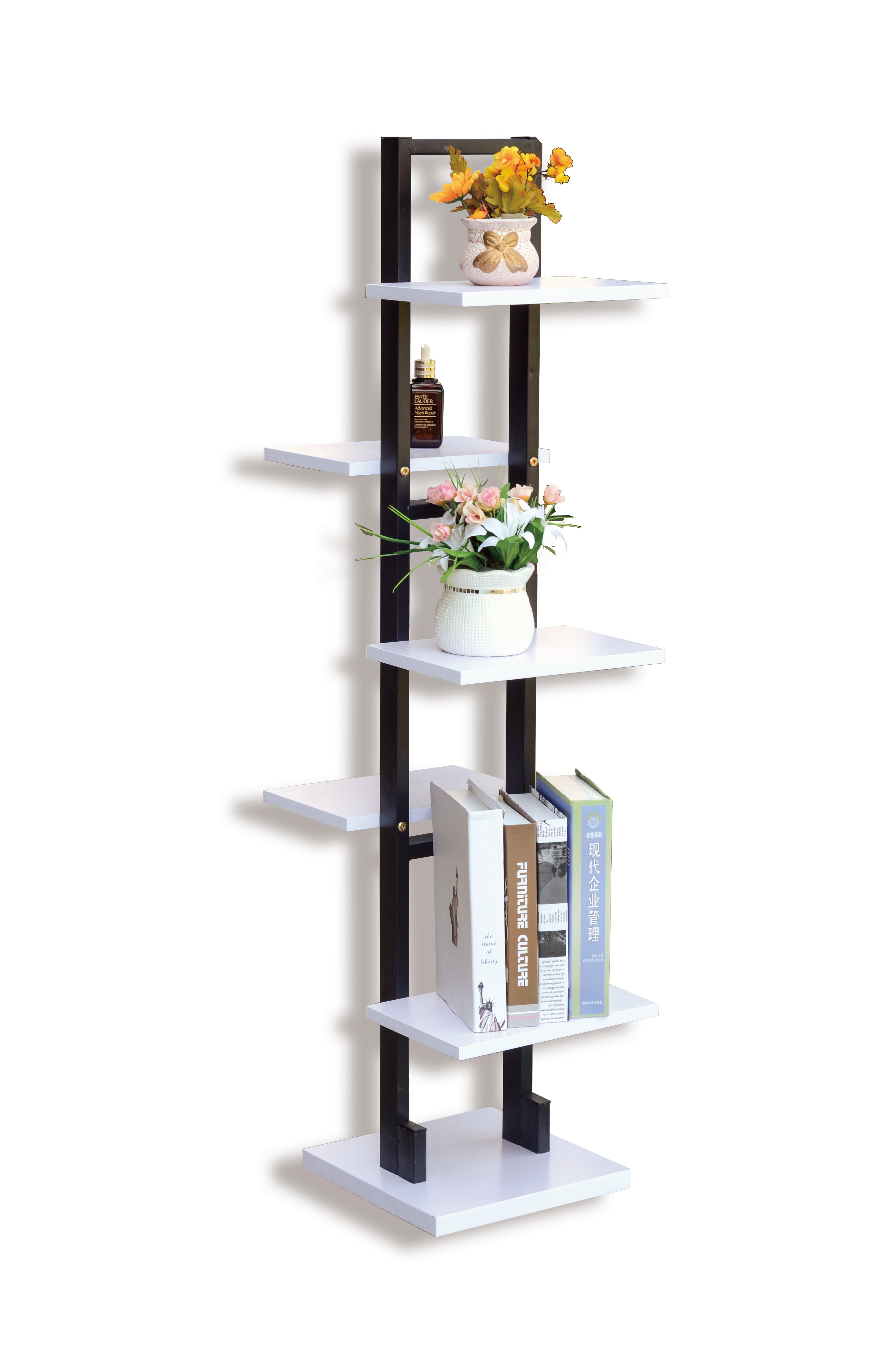 Zynix Modern Standing Shelf – Dual Layout Design