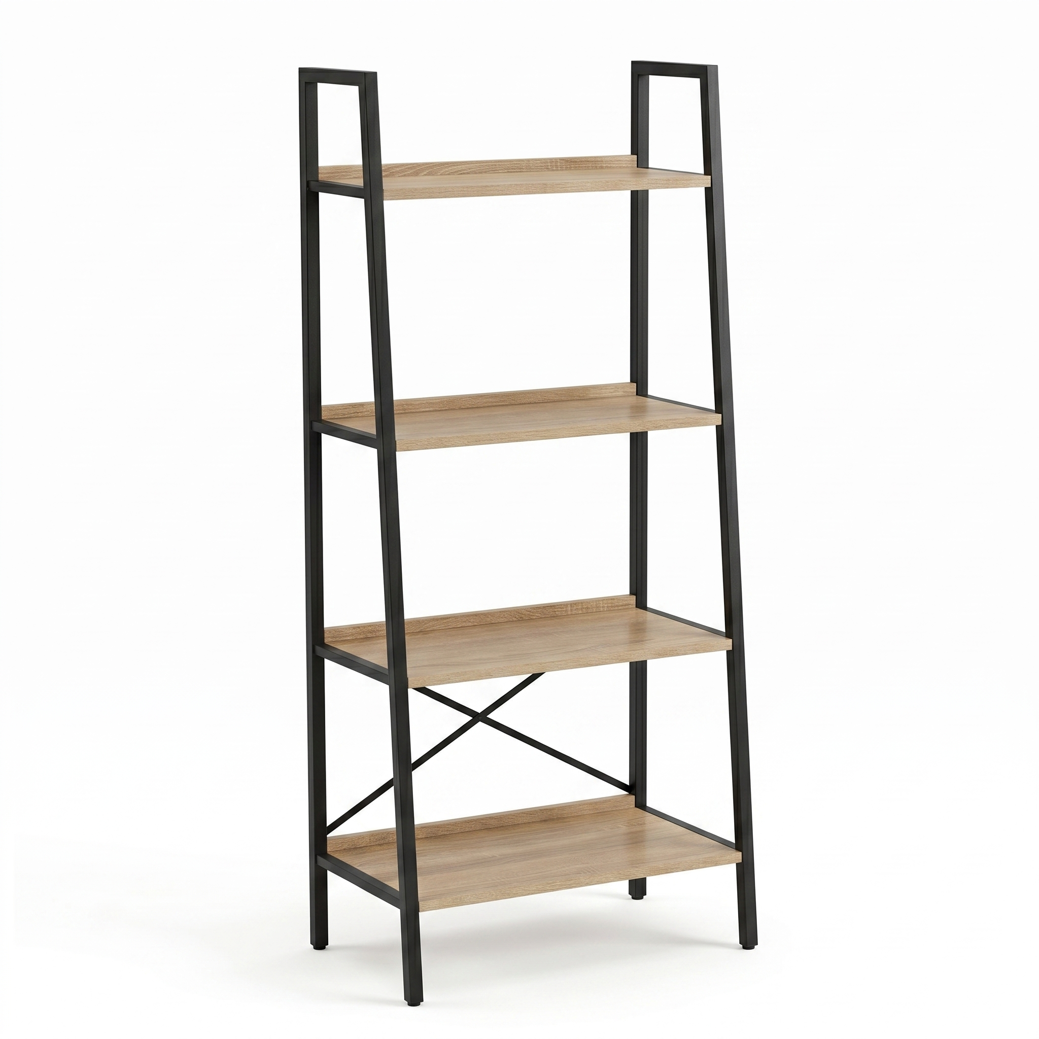Zynix 4-Tier Standing Ladder Shelf