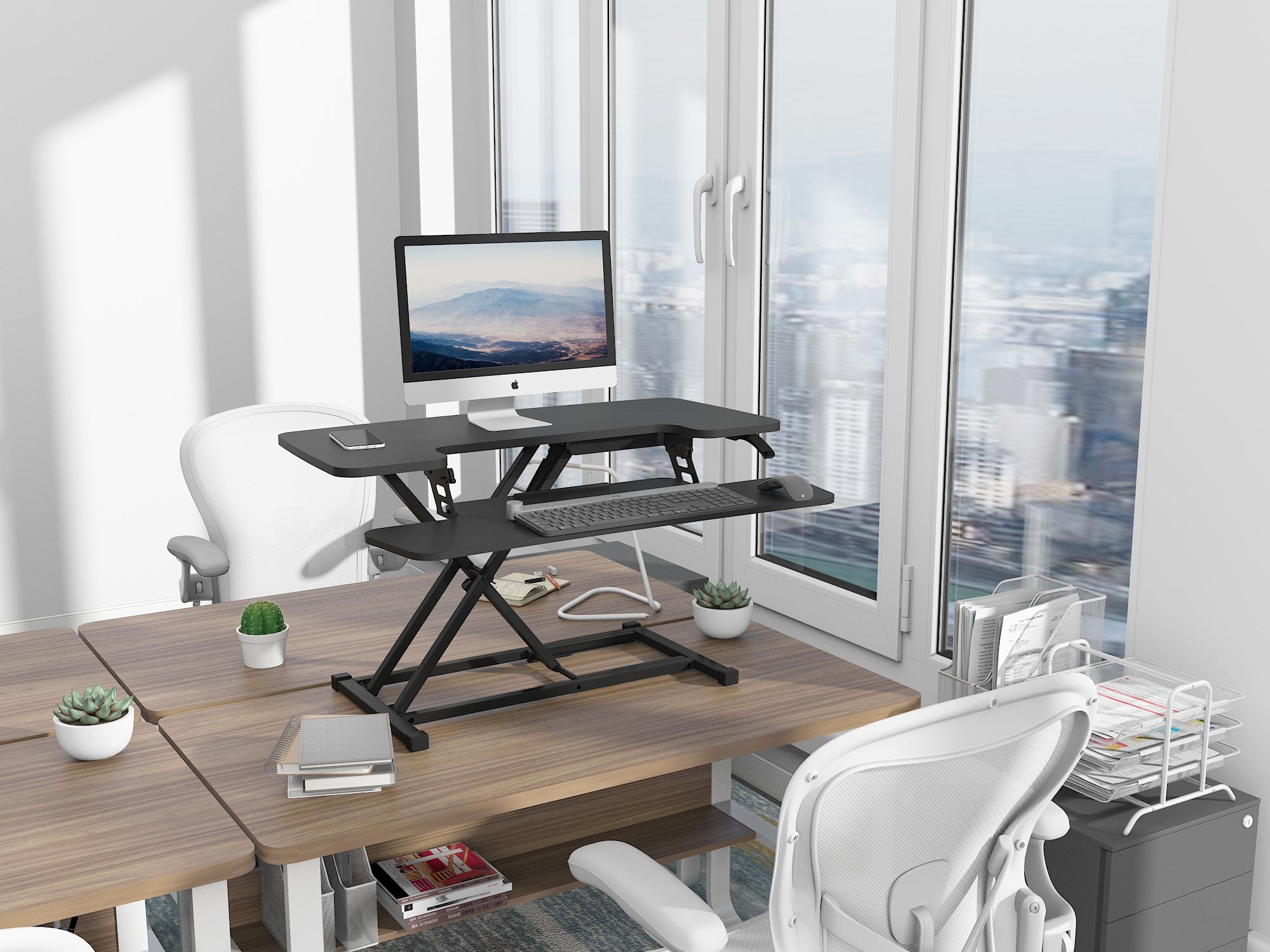 Zynix 36" Standing Desk Converter
